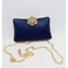 Blue Color Evening Clutch Bag