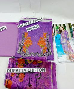 Latest Julia Lawn Suit D-1142