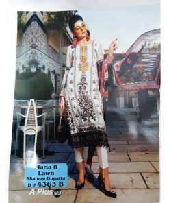 Maria B D-4363B 3PC Lawn Suit